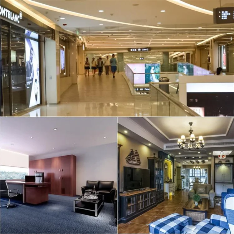 Iluminación Interior Led Redondo Luz De Techo Empotrada 6w 12w 18w 24w