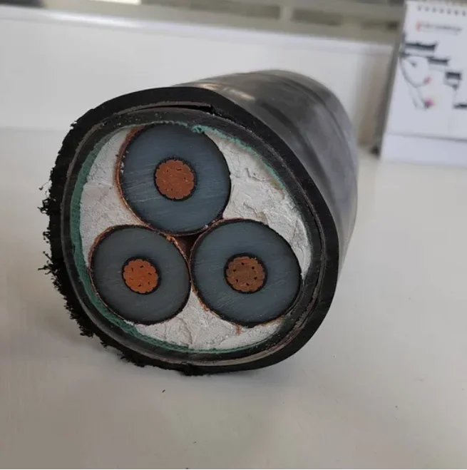 Copper Conductor XLPE Insulated PVC Sheated Swa Armoured Power Cable