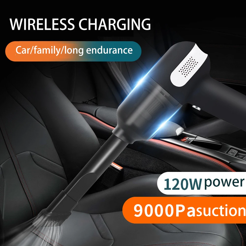 High-Power 120W Wireless Car and Home Vacuum Cleaner Dual Dry & Wet Pet Cleaning Handheld Vacuum - view 5