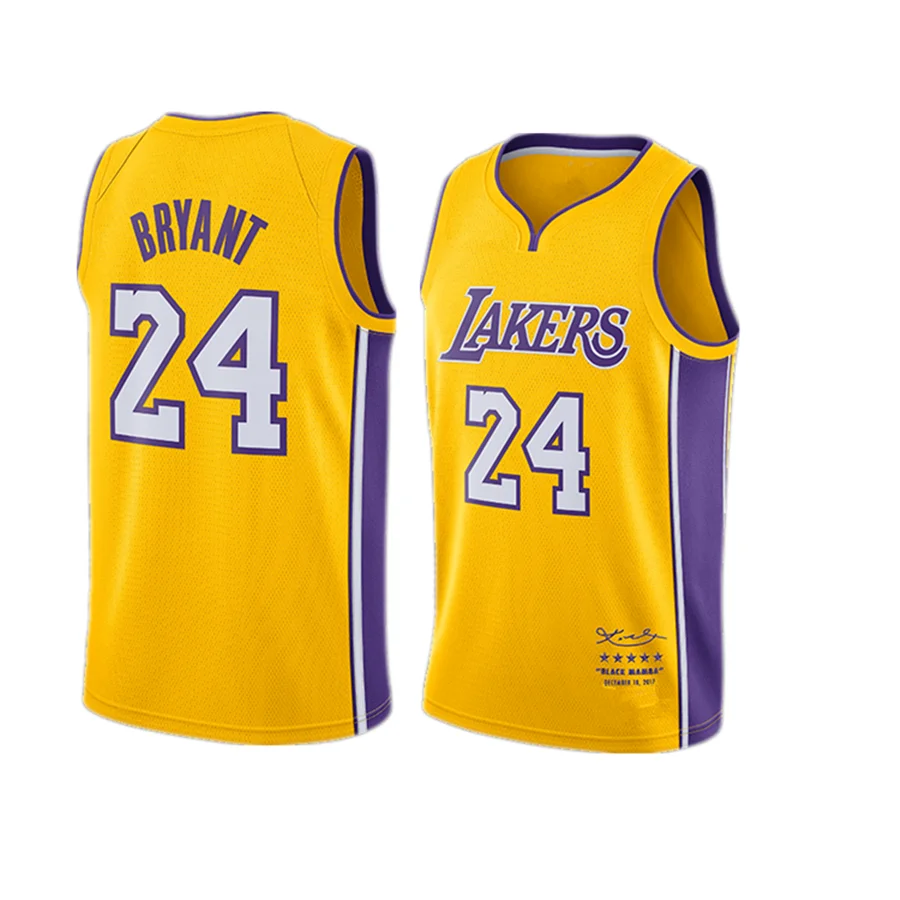 Wholesale Best Quality #24 Bryant #8 Style #2 Gianna Stitched Basketball  Jersey From m.