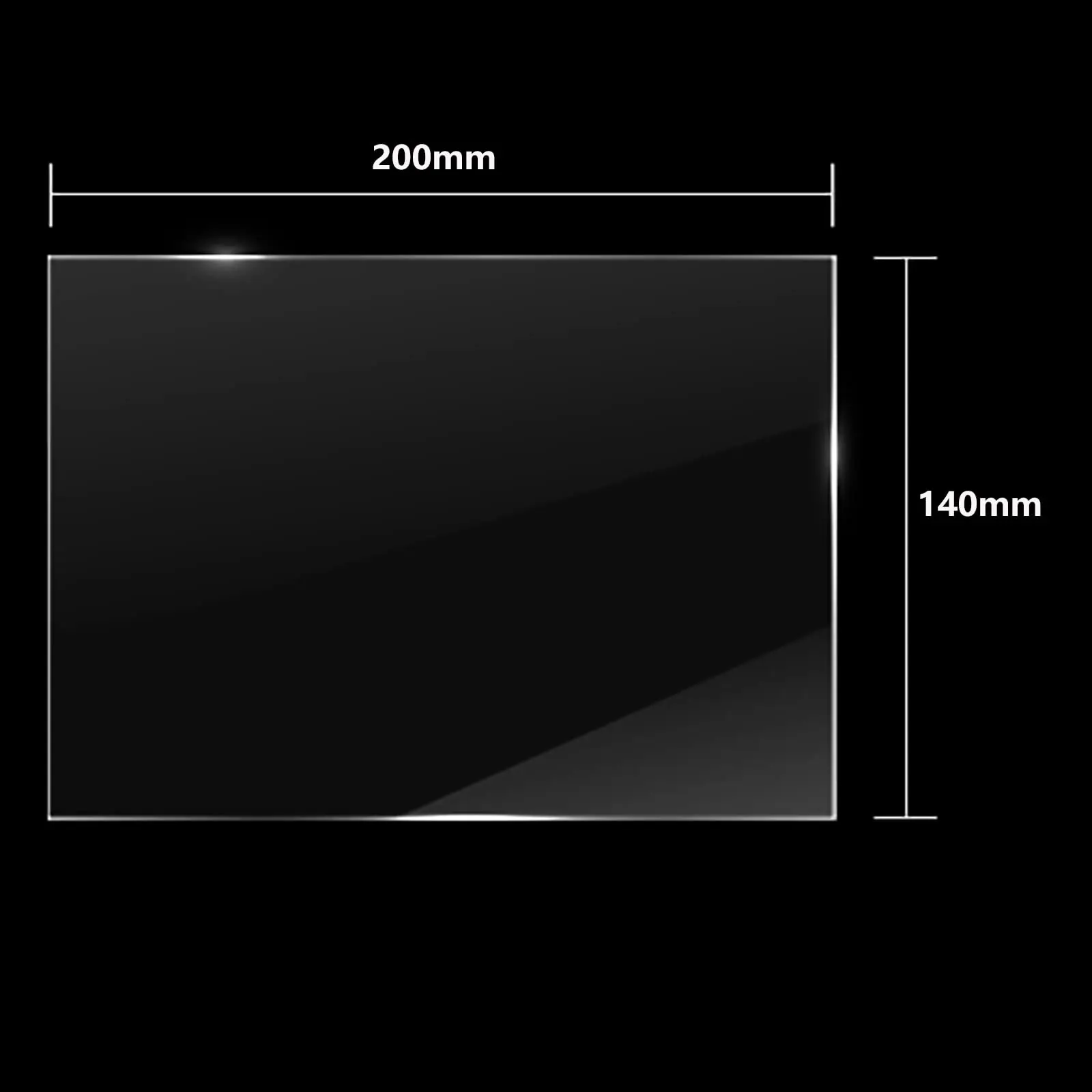 Nfep Release Film For Resin 3d Printer 200x140x0.15mm Buy Fit For