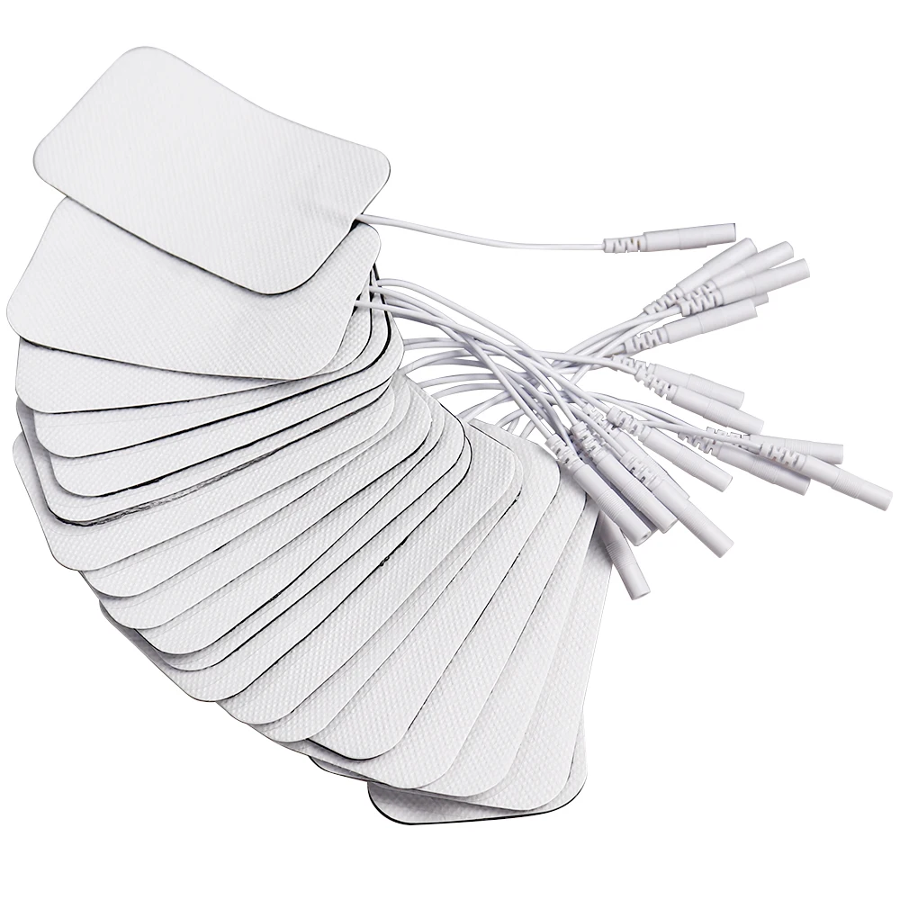 TENS EMS Electrode Stickers Physiotherapy Massager Nerve Muscle Stimulator Conductive Gel