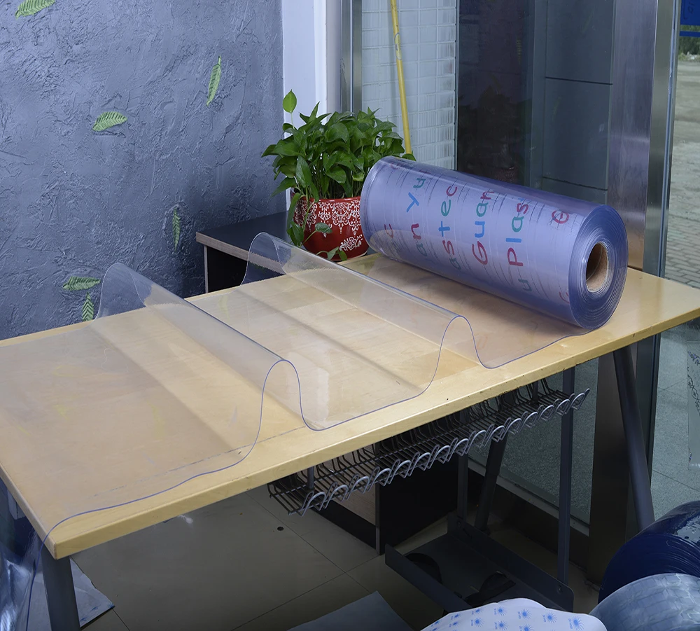 Guanyu Plastic Oilproof Transparent Clear Super 2mm Thin Pvc Table