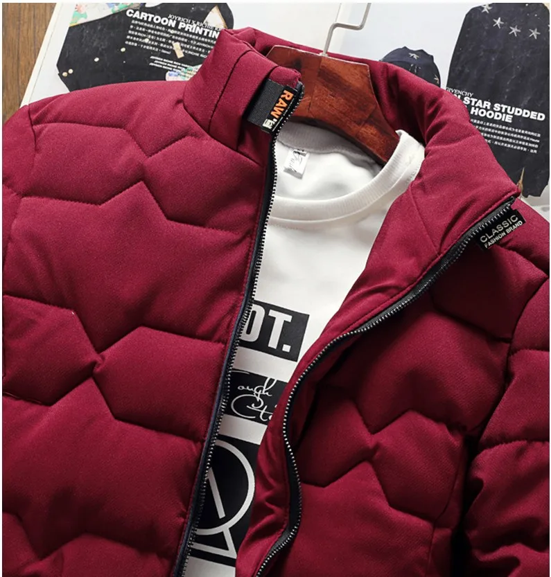 2024 Autumn Warm Windbreaker Cotton Padded Mens Clothes Wholesale Winter Coats_voghion.com