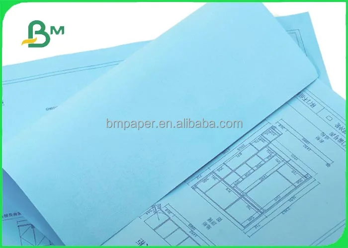 620mm 880mm Width 80g Single - Sided Blueprint Paper Roll for