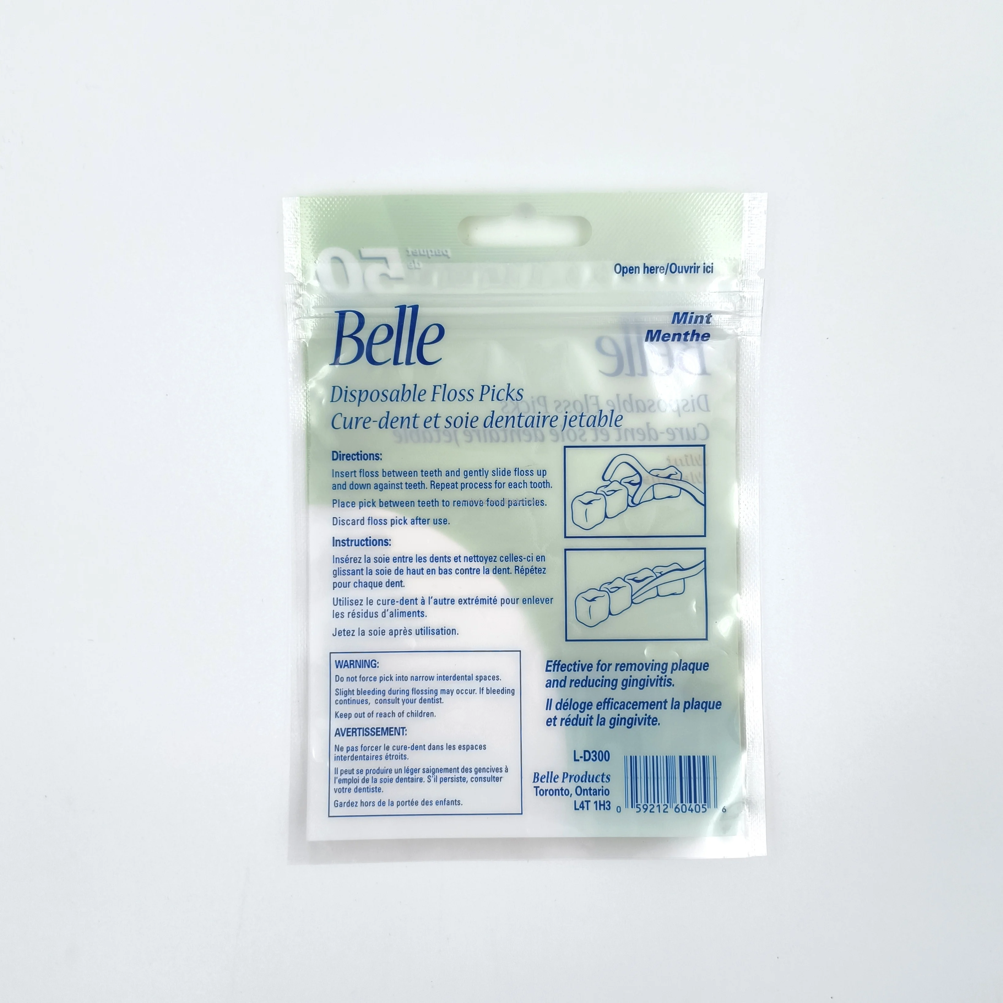 Custom Disposable Floss Packing Bag Shower Cap Daily Necessities