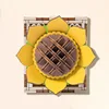 3d wooden magnetic fridge sticker-sunflower