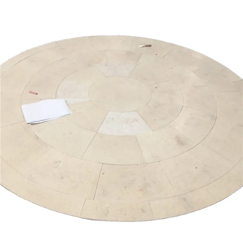 Đá cẩm thạch màu be họa tiết phun nước Galala cho thiết kế sàn