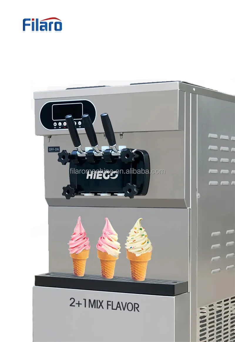 Kolice Table Top 5 Flavors Soft Ice Cream Machine/ice Cream Machine