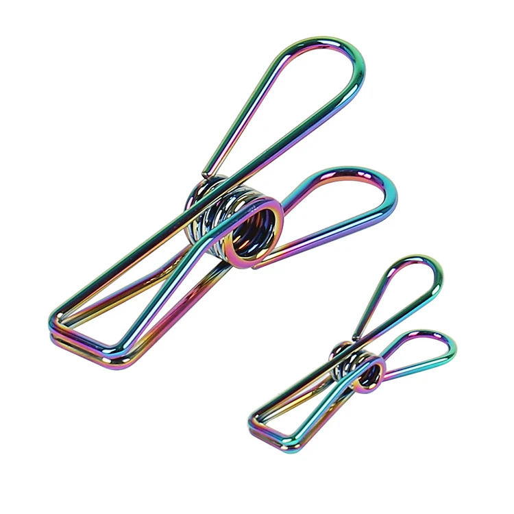 Hot Selling Multi-Purpose Wire Metal Spring Clips for Hanging