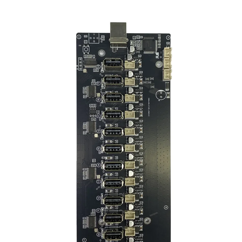 ファームボックス20ポート USBハブ 冷却ファン搭載 本体 120V 20ポートボックスフォンファーム USBハブ スマートフォン管理用