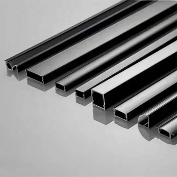 2m Aluminum Profile For LED Strip With Cover - Silver (1715 Profile, Barra Di Alluminio)