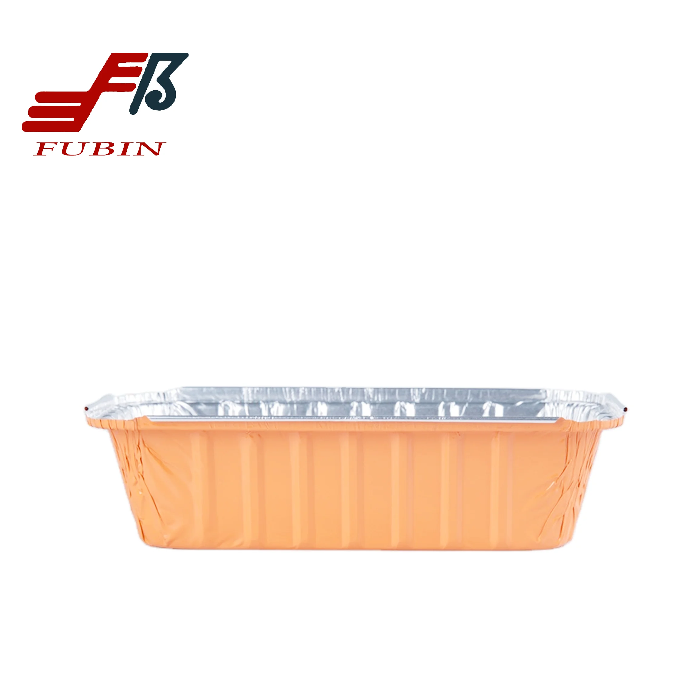 FDA Colored Aluminum Foil Pans Biodegradable Hotel Party Roast Work Home Packing
