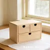 Double-layered triple drawer