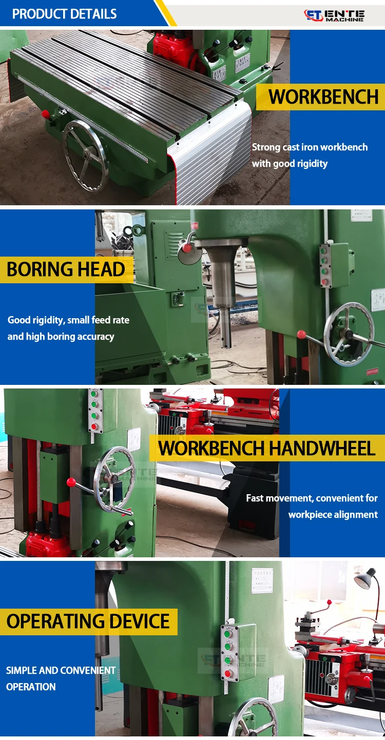 Vertical Cylinder Boring Machine T716 Boring Machine Processes Cylinder