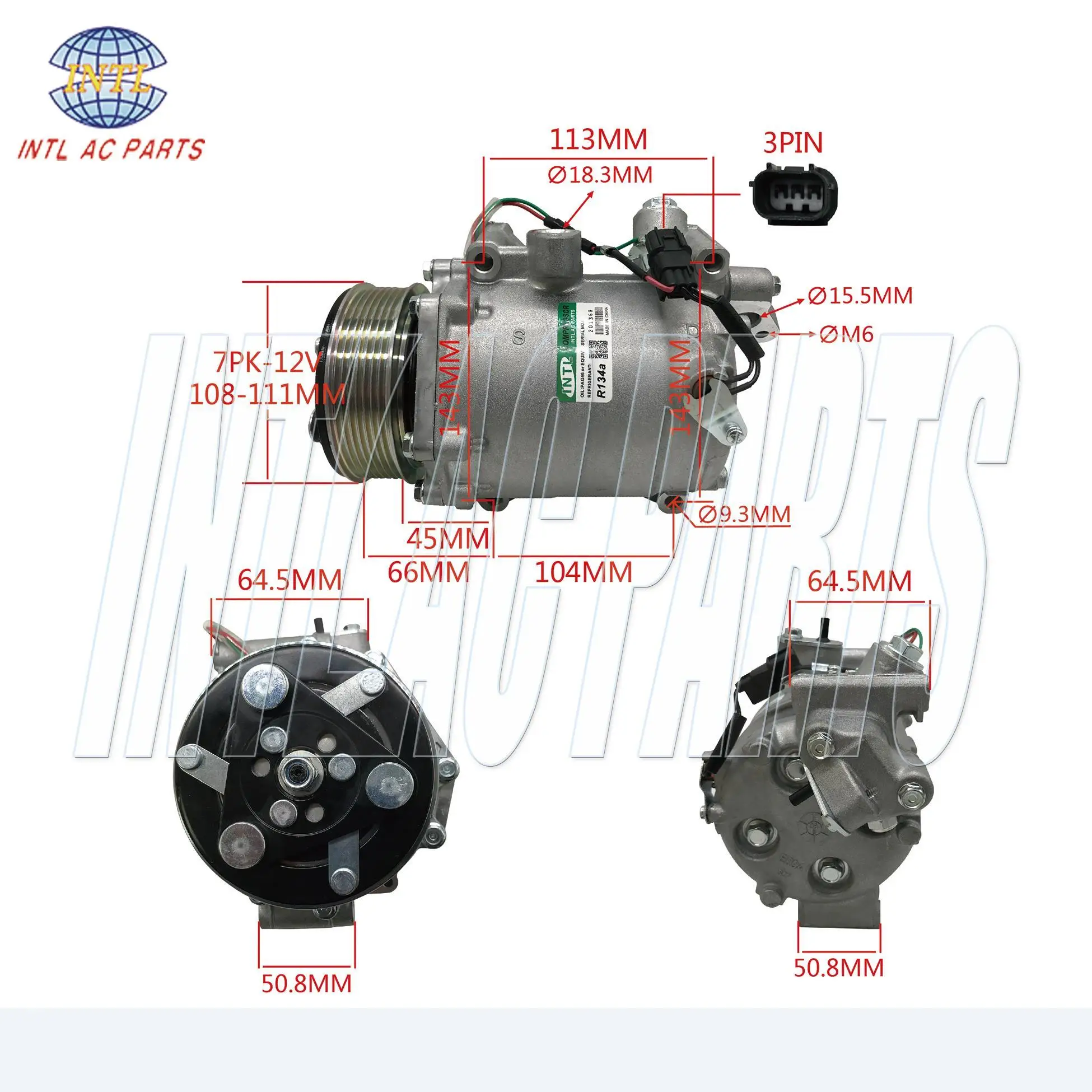 Air Conditioner Cciyu Air Conditioning Copressor Fit For A-cura TSX 2.4L 2009-2014 Ac Compressor Oil