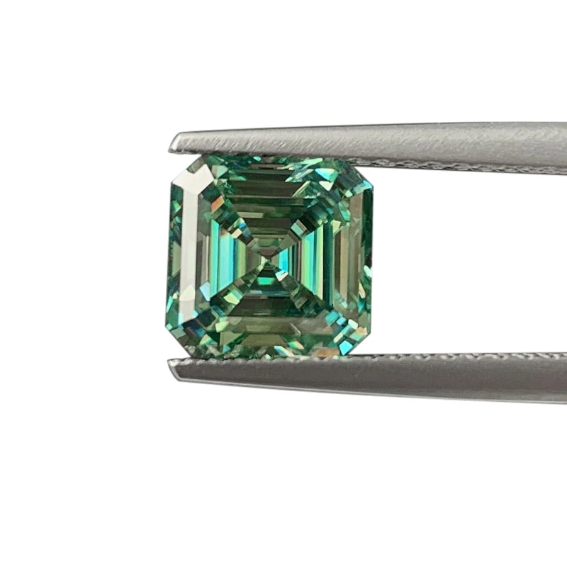 Diamante sintetico taglio pietra preziosa sciolta pietra verde blu