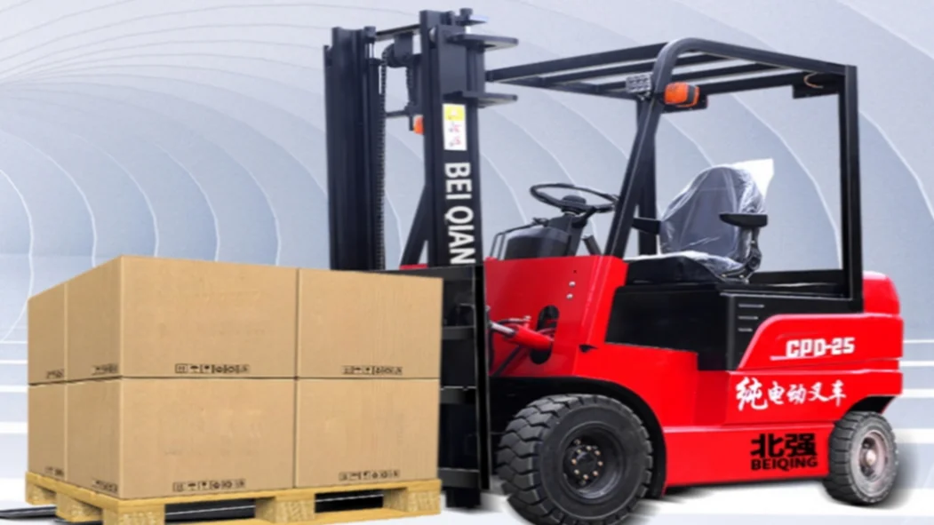 New Mini Electric 1Ton 1000kg Forklift Low Price 3m 4m 5m Stand Automatic Side Shift for Farms manufacture