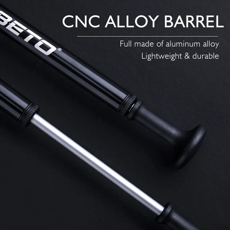 400 Psi Hand Air Pump For Bike With Pressure Gauge