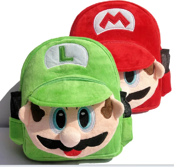 Newstar B500 Cartoon Mario Turtle School Bag 2-6 Years Old Mario ...