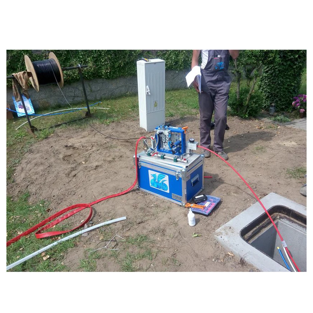 Fcstfbm03 Jet Standard Fiber Optical Cable Jetting Blowing Machine For