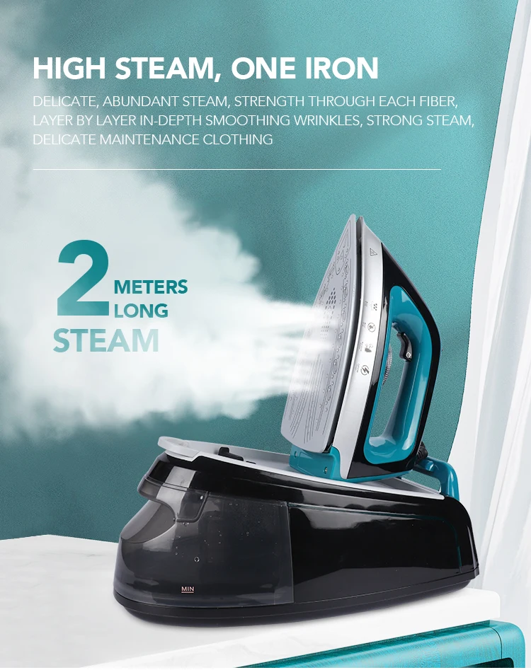 Steam Iron 3000w Anodized Soleplate Steam Station And Steam Generator Vapeur