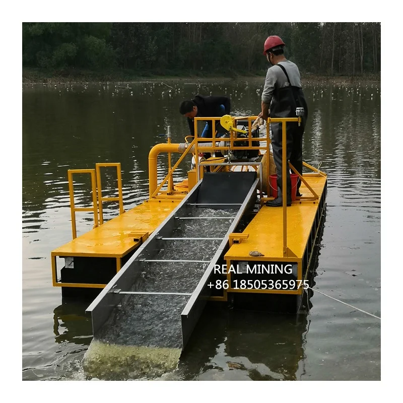 Dredger Machine Sand Dredging Gold Diamond