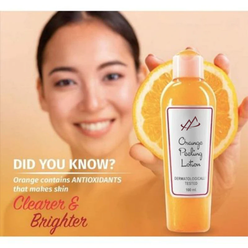 Organic Orange Private Label Aha Bha Exfoliating Body Lotion Black Skin ...