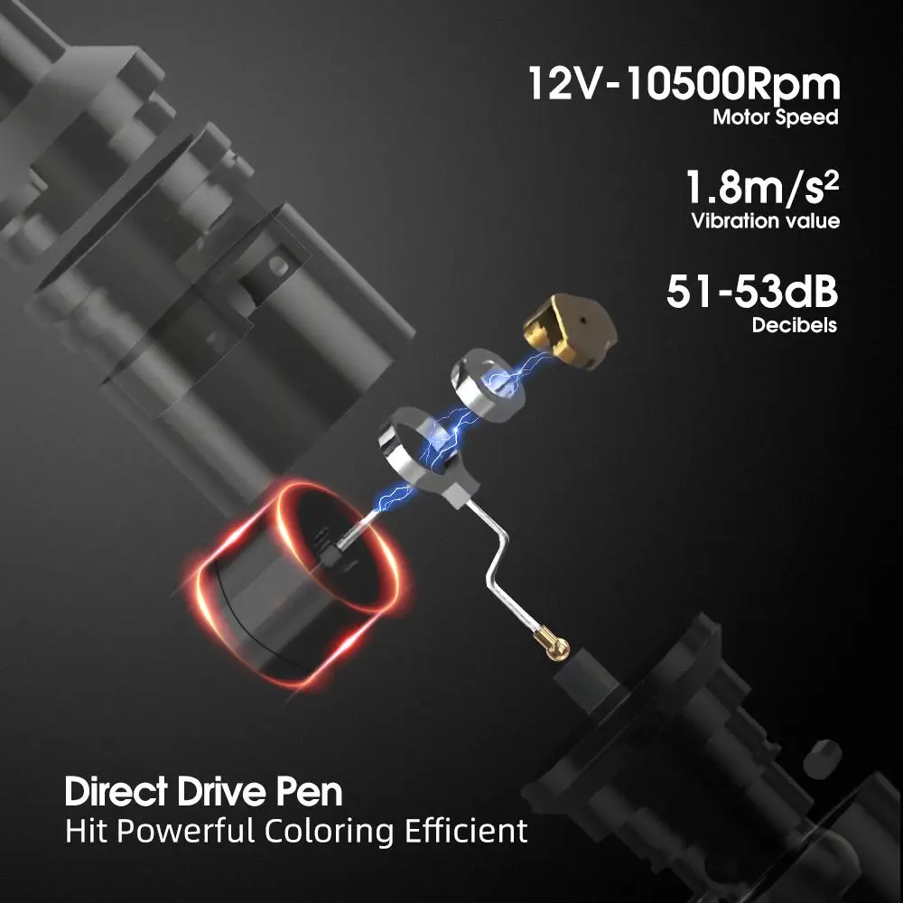 XNET Tornado Coreless Motor - Professional Tattoo Machine