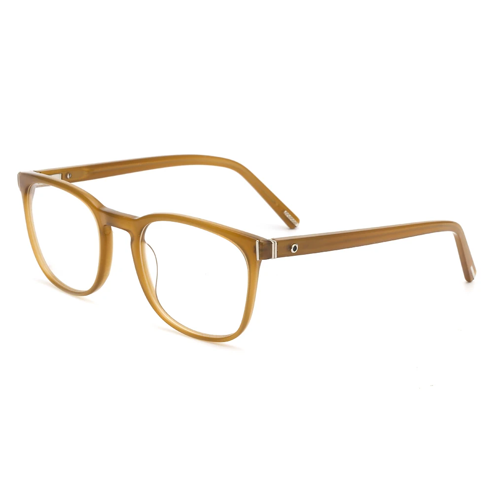 Unisex high quality trendy style vintage acetate frame optic glasses