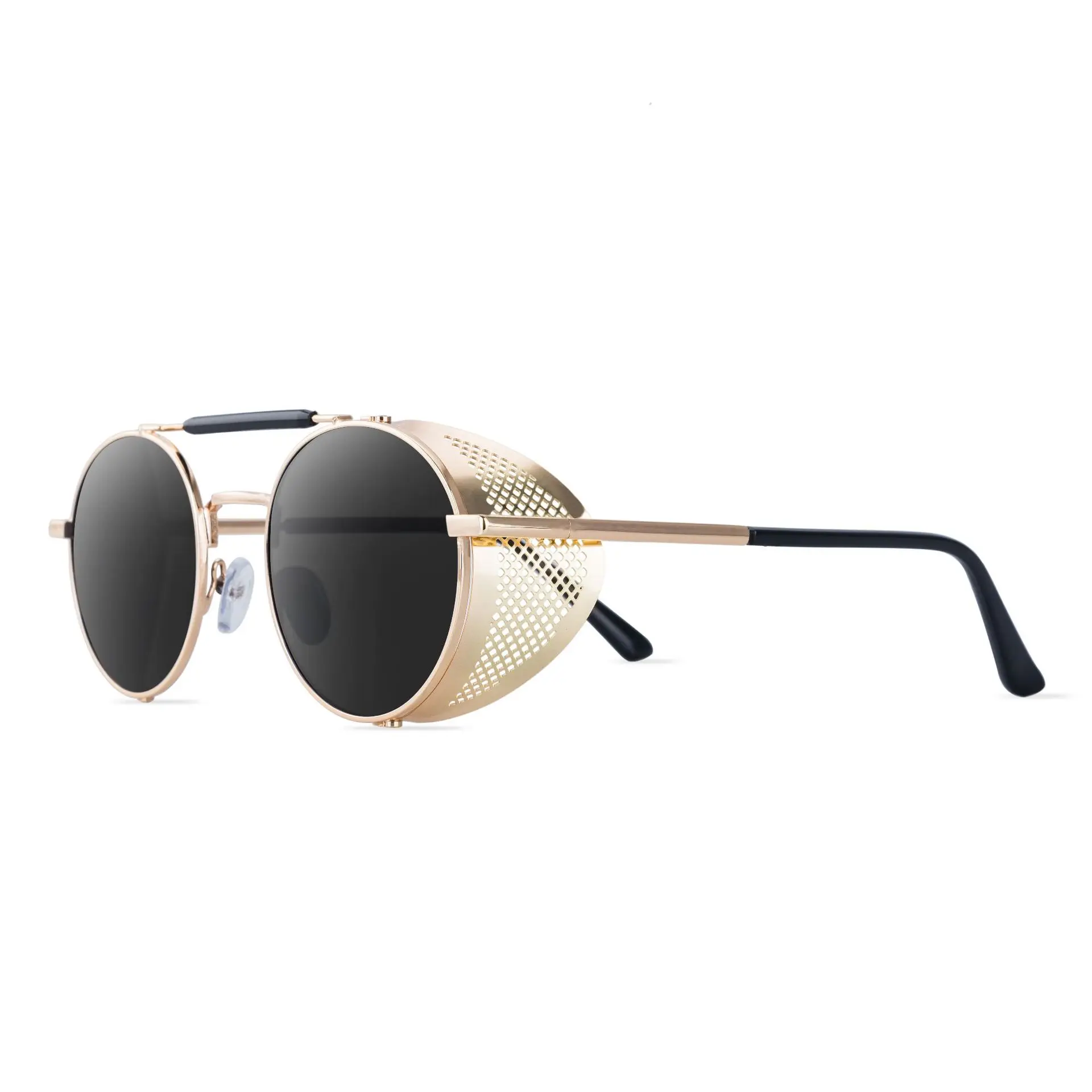 ファッション雑貨・小物その他 0DG4502 Sunglasses DDA89 Retro Toad Sun Glasses - Stempunk Fashion Eyewear