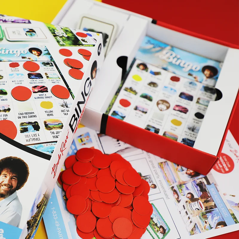 Лидер продаж на Amazon, карточки для бинго с индивидуальной печатью и аксессуары для игр в бинго для взрослых и детей