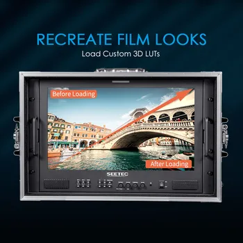 SEETEC ATEM156S-CO 15.6 Inch Portable Broadcast Monitor OEM Factory Wholesale with Logo Customization 3G-SDI Full HD detail image