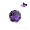 Dark purple-small-button ball