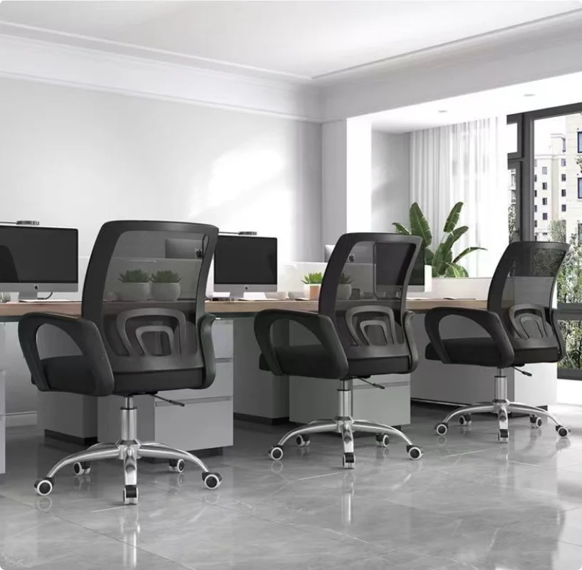 Factory Wholesale Hot Selling Height Adjustable Office Chair Ergonomic Office Rotating Mesh Computer Office Chair factory