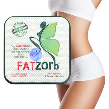 Fatzorb Best Selling Natural max Reduce Weight Capsule detox Slimming hard Capsule with blister