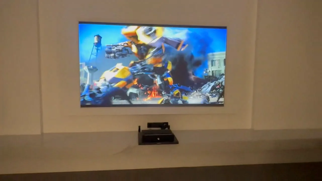 Appotronics A300 Motorized Floor Rising Alr Projection Screen 100 Inch