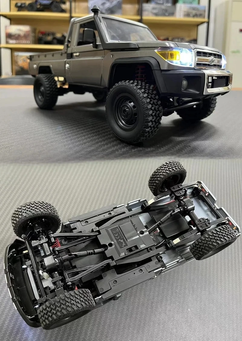 ZWN 1:12 フルスケール RC カー MN82 pro MN82 PRO RC Car - 1/12 Scale off-Road Crawler with Lights