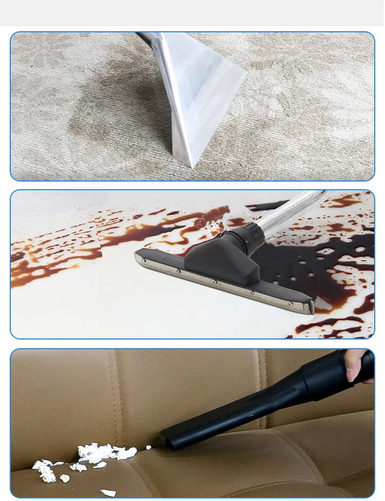 Capacitycarpet Cleaning Machine Commercial Vacuum Cleaner Factory Hotel Special  Sofa Auto Scrubber  Cleaner Industrial