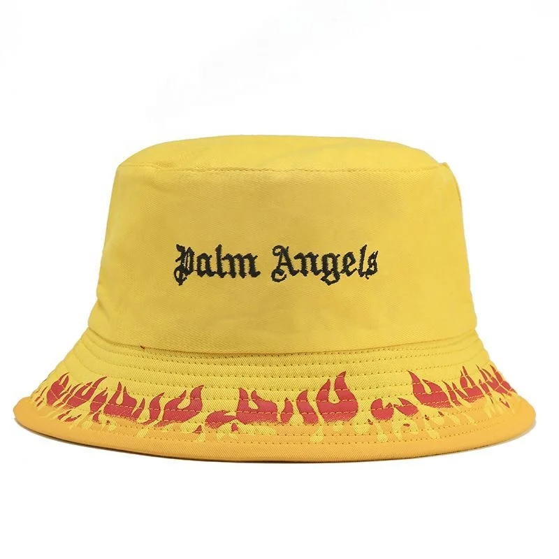 Недорогая пляжная шляпа для рыбаков и пламени на открытом воздухе, унисекс, Мужская Панама с пламенем на заказ
