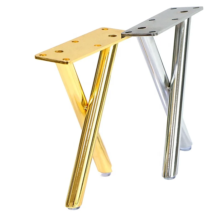slim fit dress slacks Metal Table Leg / Table Base T-shape Golden Color TL-04 One-pair