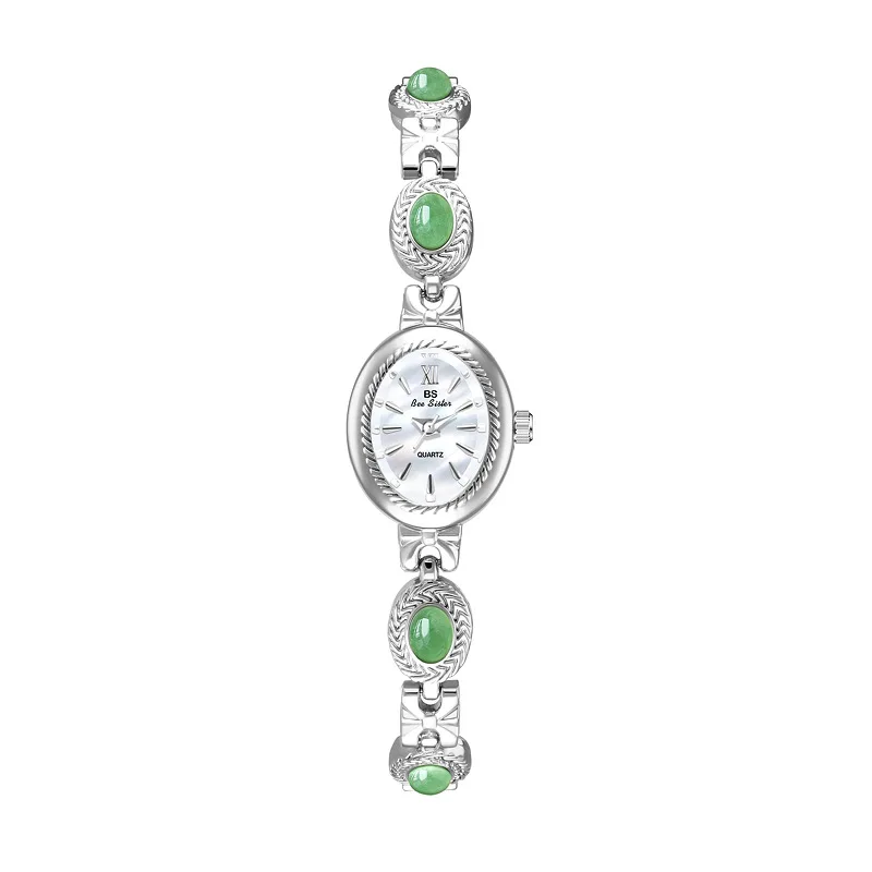 BS Bee Sister FA1859 Gemstone Bracelet Watch - Luxury Fashion display picture 1