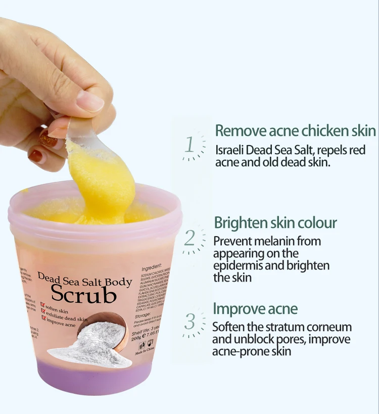 Bleaching Whipped Cream Korean Product Fruit Color Scrub Korea