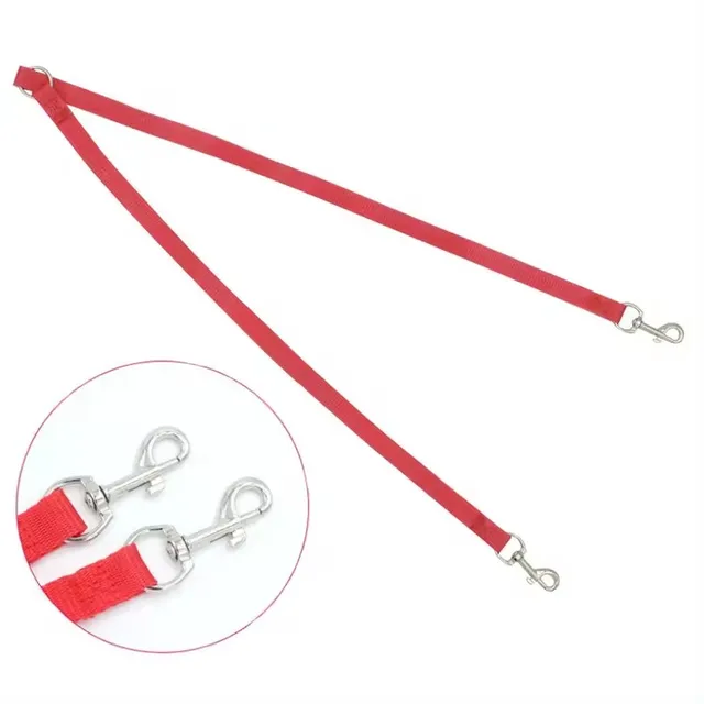 Amaz Hot Selling High Quality Double Dog Leash Pet Coupler Walking Leads For Twin Dogs Leashes