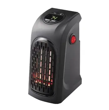 wall space heater 400w powerful mini electric room fan heater