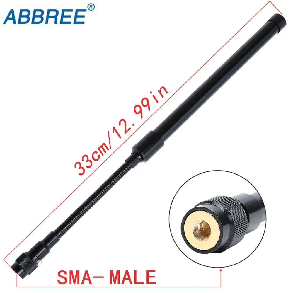 Top Sale Abbree Ar 148 Sma Male Gooseneck Tactical Antenna For Yaesu Vertex Vx 3r Vx 7r Radio Dual Band Antenna Sma M Antenna Buy Sma M Antenna Dual Band Antenna Antenna Radio Product On Alibaba Com