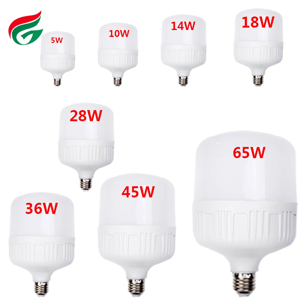 5W 10W 14W 18W 28W 36W 45W 65W  E27 B22 Bulb Lamp Bombilla Lampadas Focos Lampada Led Skd Led Filament Emergency Light Bulb
