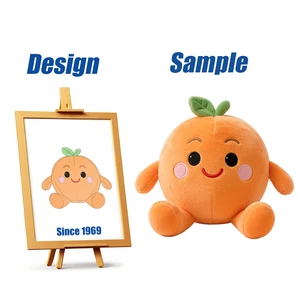 Shengye Custom High Quality Plush Doll Stuff Toy Interactive Baby Kids Girl Boy Children Gift Love Fruit Smiling Peach Plush Toy