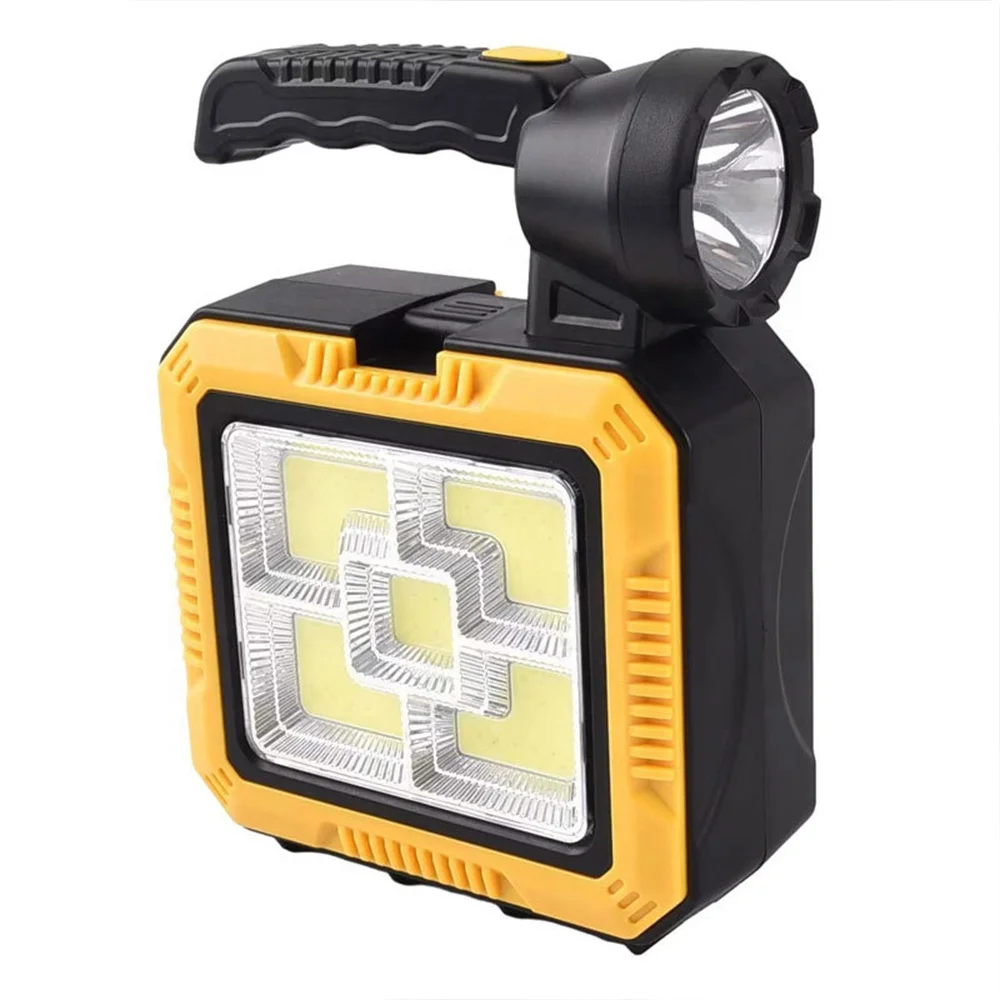 COB LED Search Light With Tools Set Solar Charging LED Work Light with Tool Kit Emergence Flash Portable LED Light