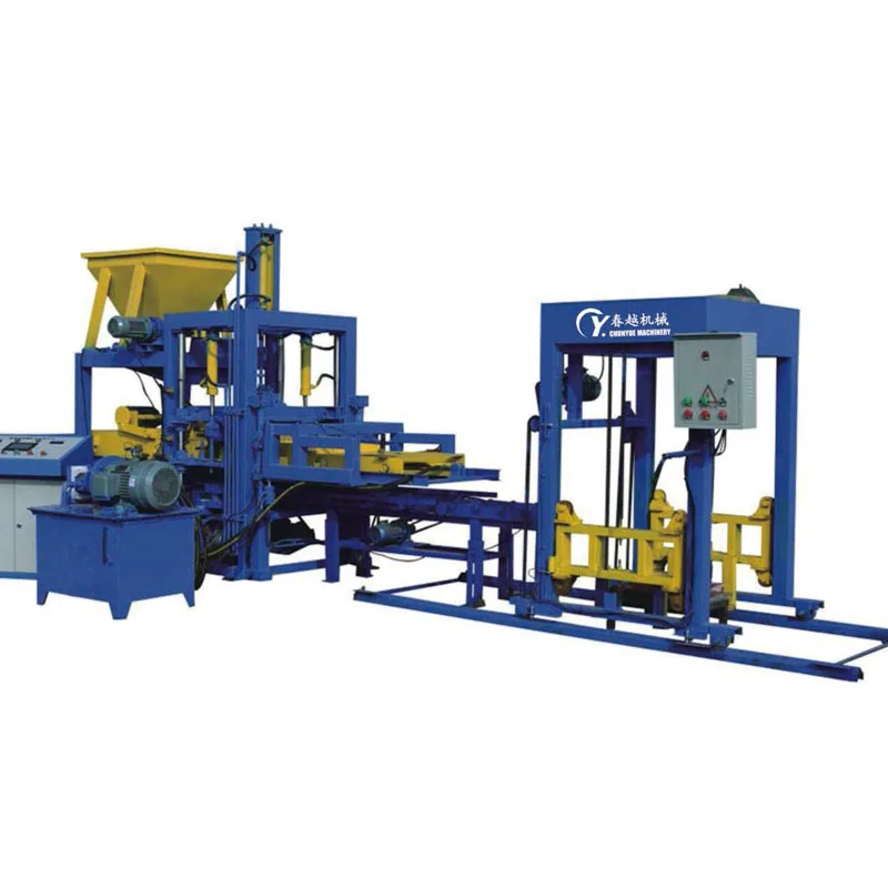 Automatic QT10-15 Concrete Hollow Block Making Machine Competitive Price Brick Making Machinery